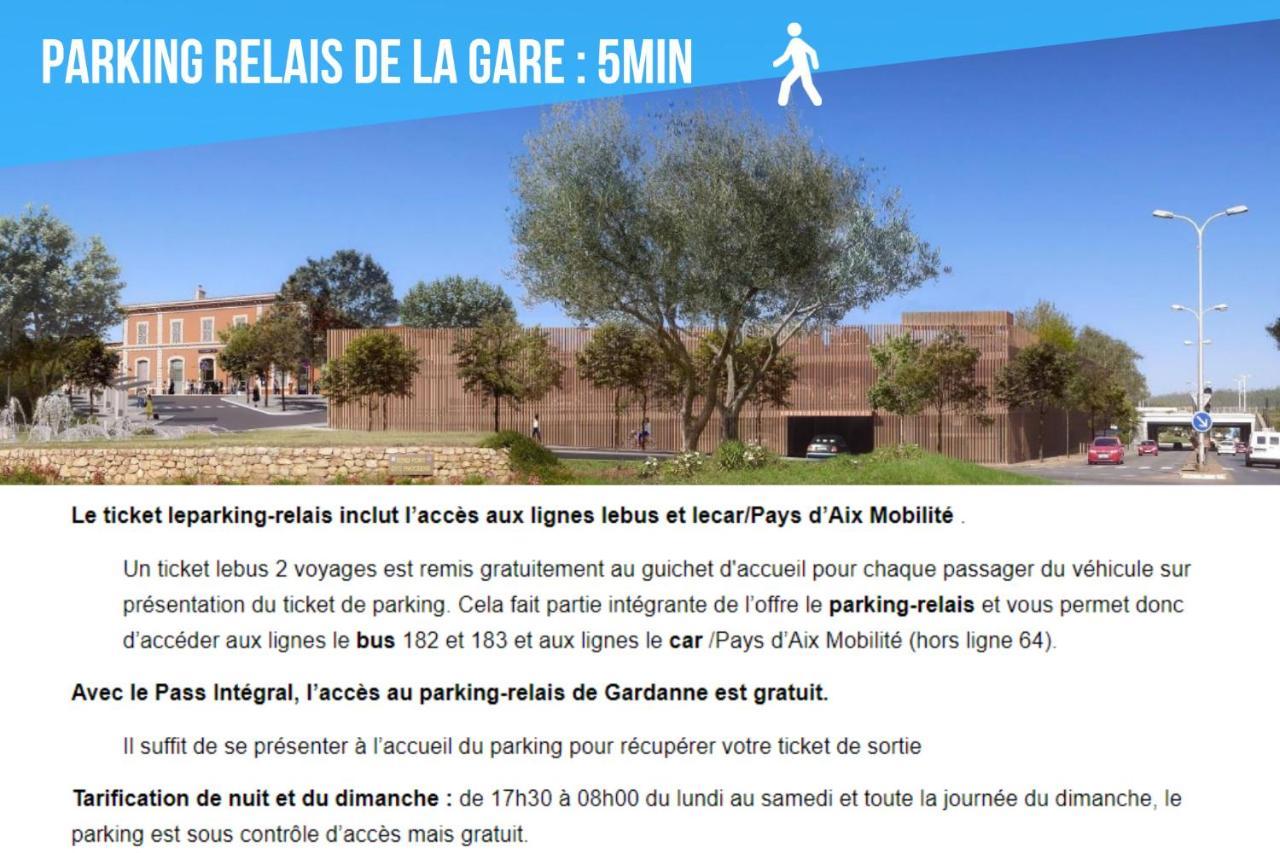 Garlaban - Linge De Qualite - Fibre - Confort - Coeur De Ville Gardanne Exterior foto